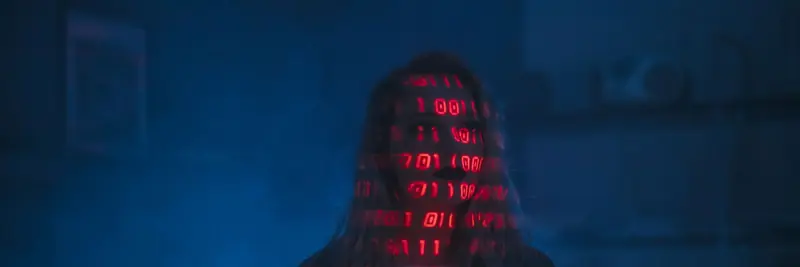 A screen filled with rows of ones and zeros in a monospaced typeface